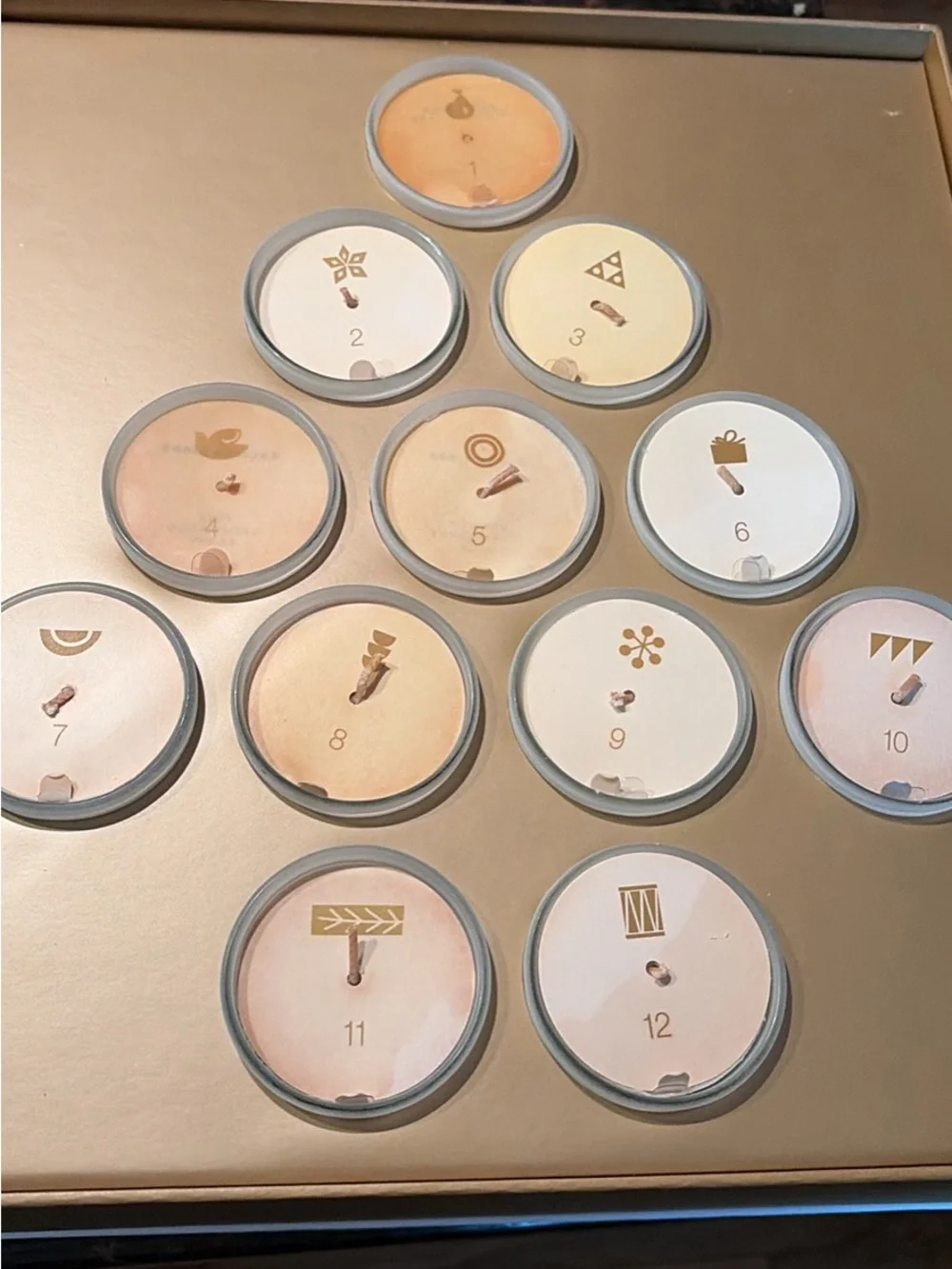 Crate&Barrel decorative candle